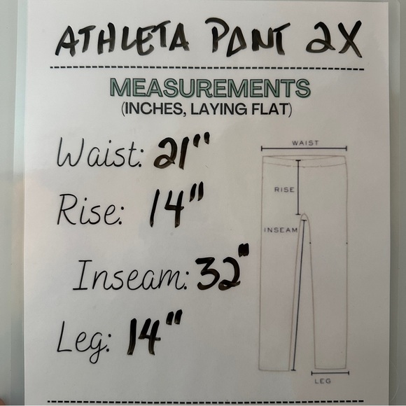 Athleta Venice Flare Stretch Pants 2X Mocha - Picture 8 of 9